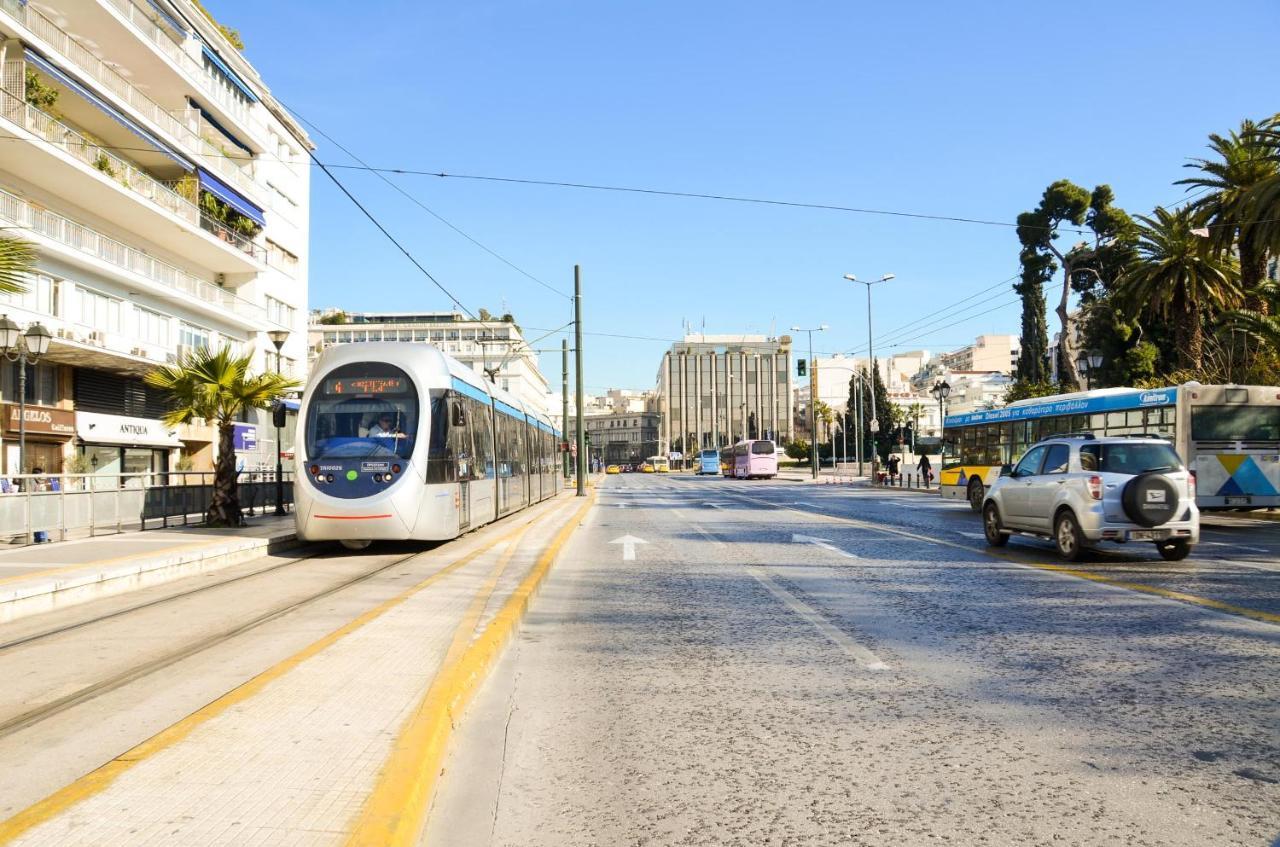 Athens Stylish Studio In Front Of Syntagma Metro Stop For 2 Exterior foto