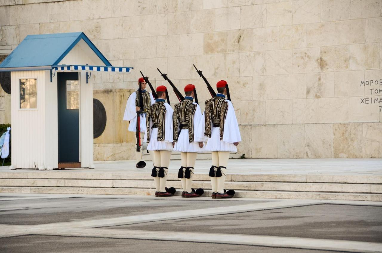 Athens Stylish Studio In Front Of Syntagma Metro Stop For 2 Exterior foto